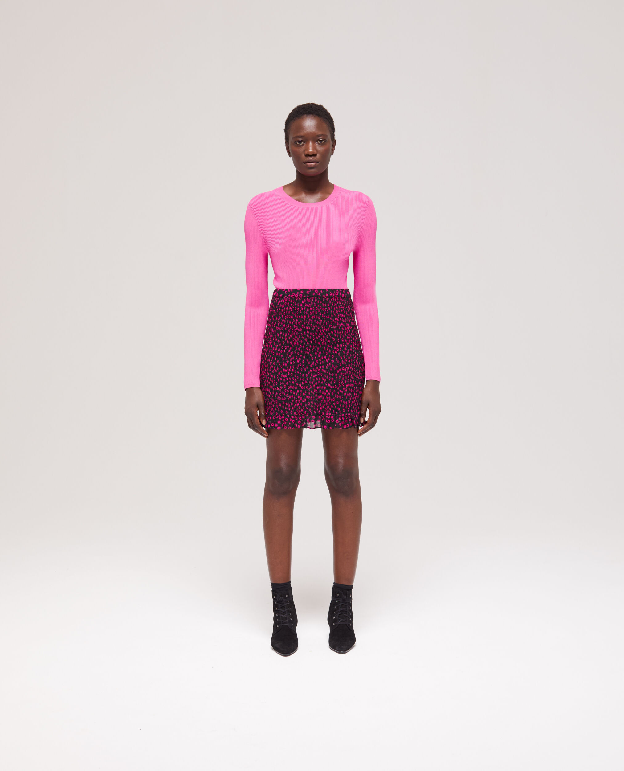 Jupe courte imprim e The Kooples Canada