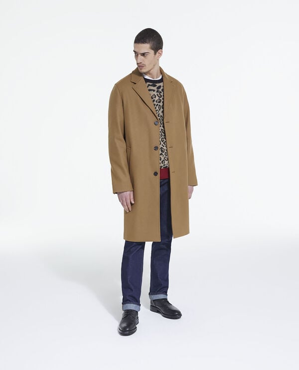 The Kooples HOMBRE CAMEL abrigo lana camel