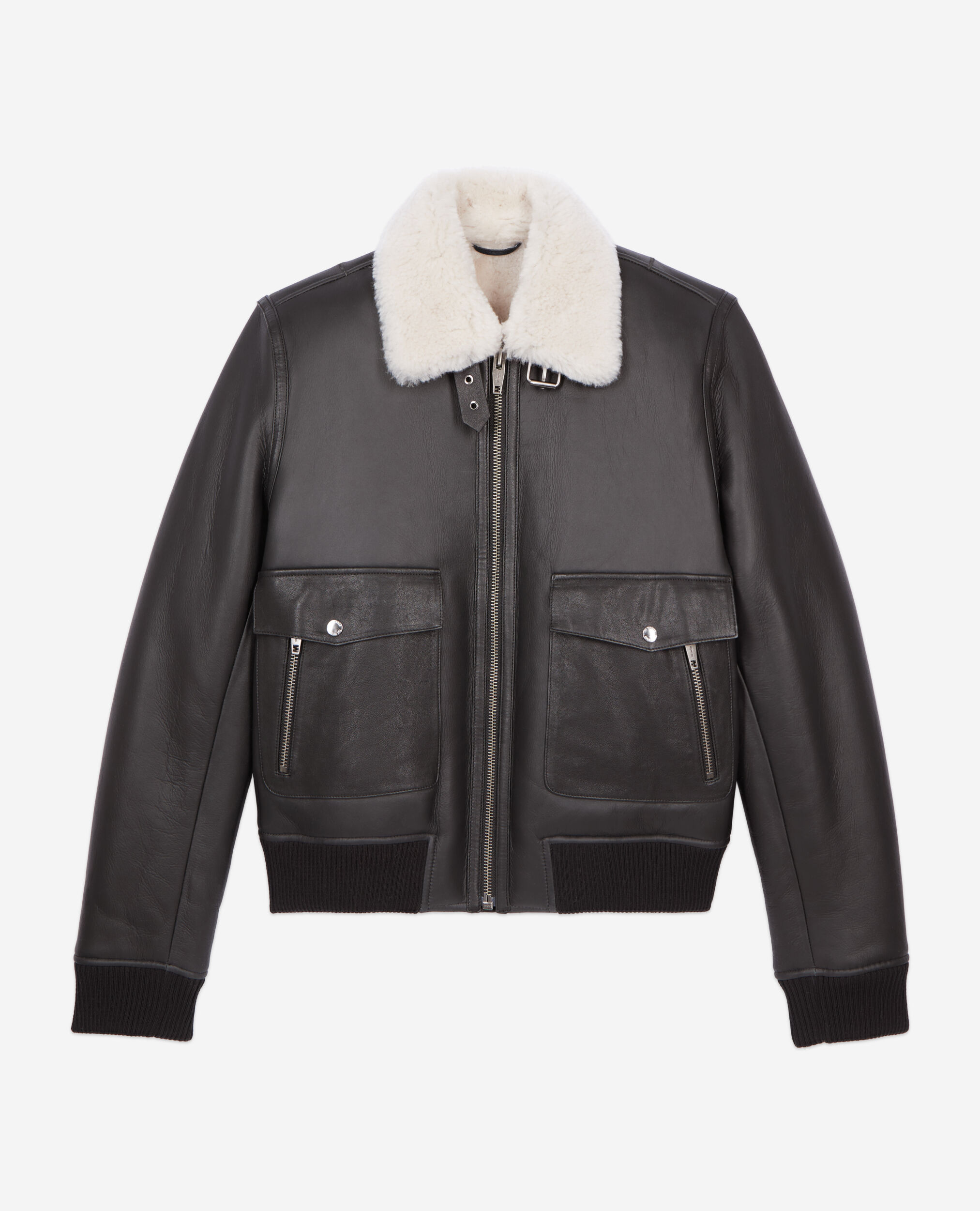 Kooples shearling jacket sales