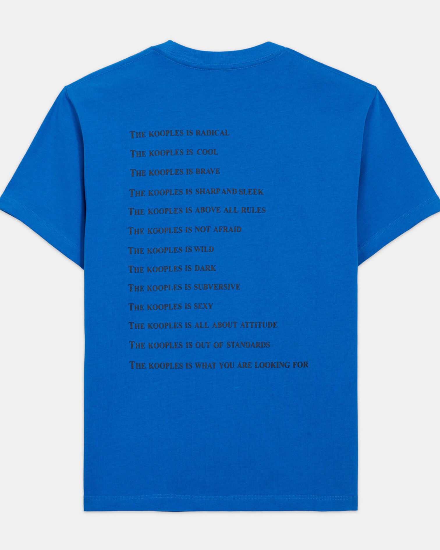 WHAT IS blue T-shirt, INK BLUE, hi-res image number null
