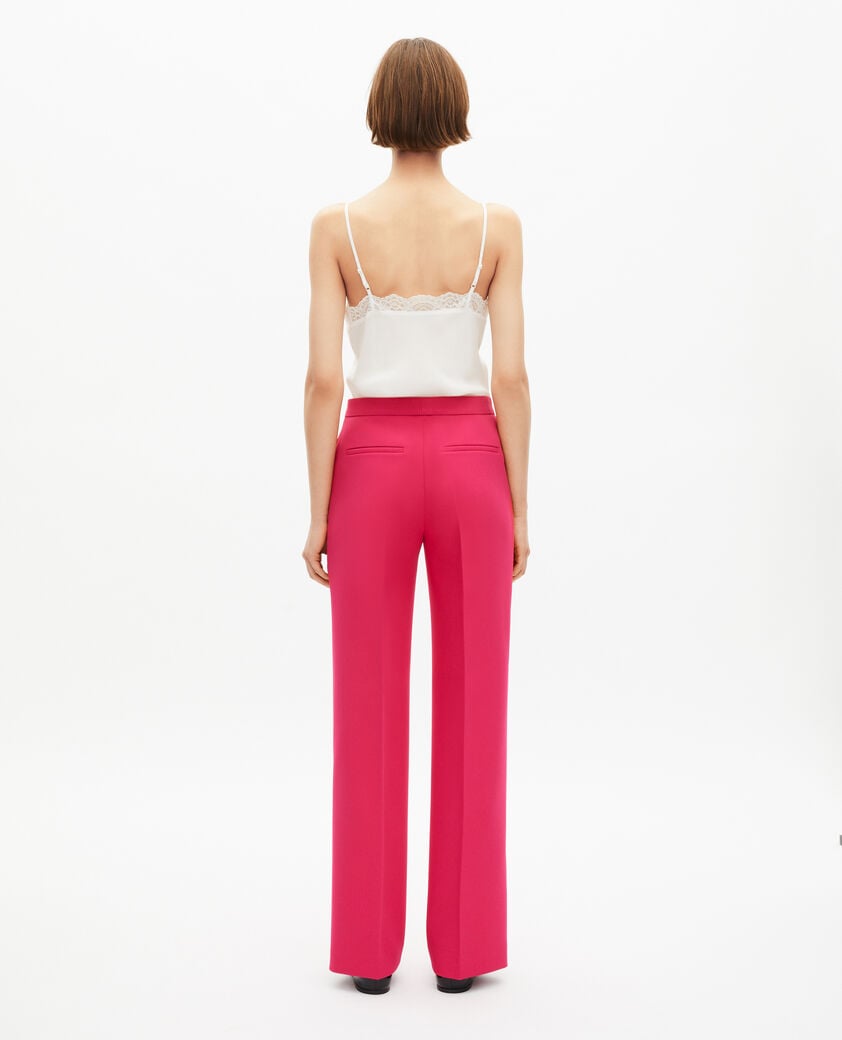 The Kooples WOMEN PINK pink crepe tailored pants