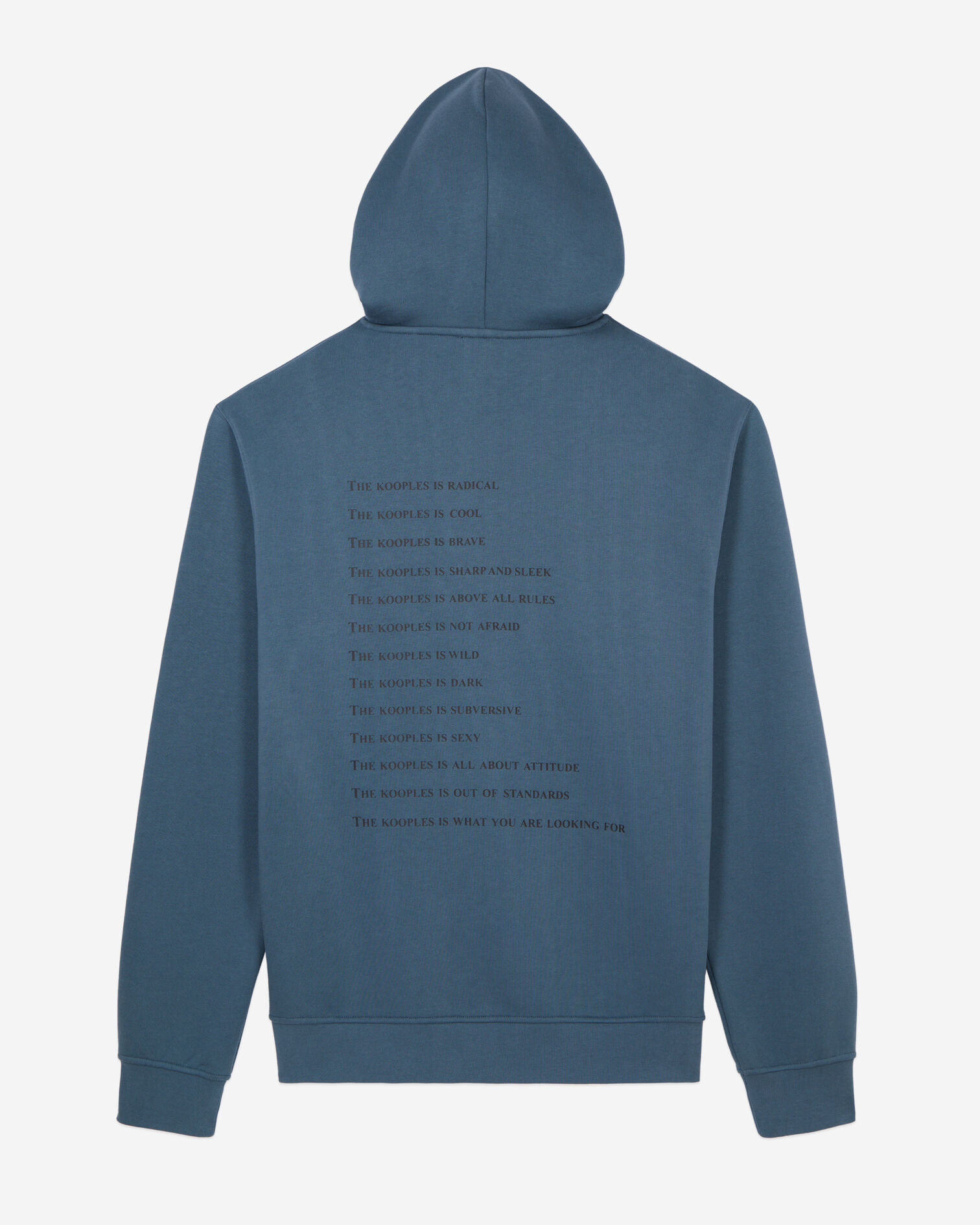 Deep blue What is hoodie, BLUE PETROL, hi-res image number null