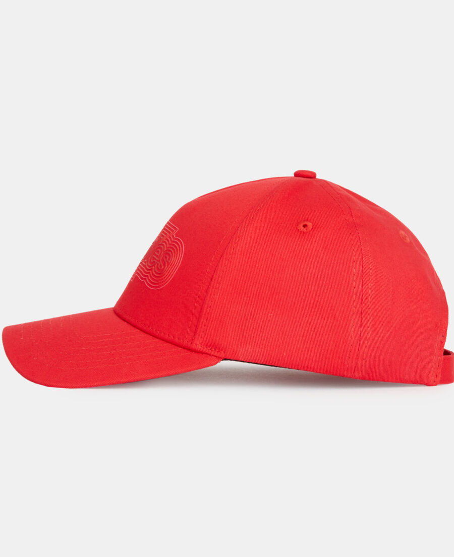 casquette logo rouge