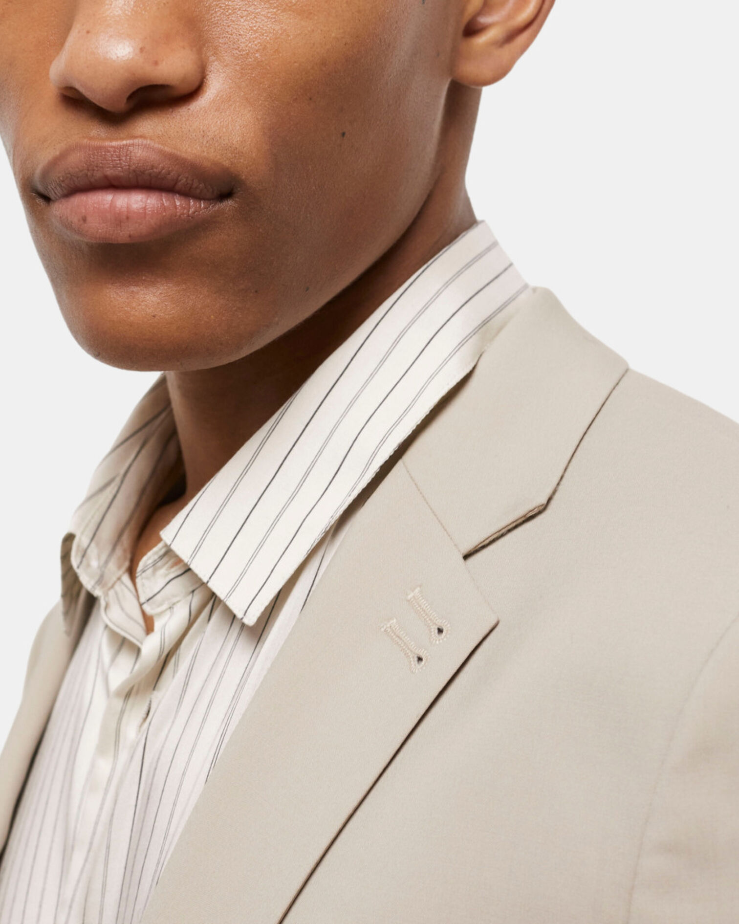 Beige suit jacket, BEIGE, hi-res image number null