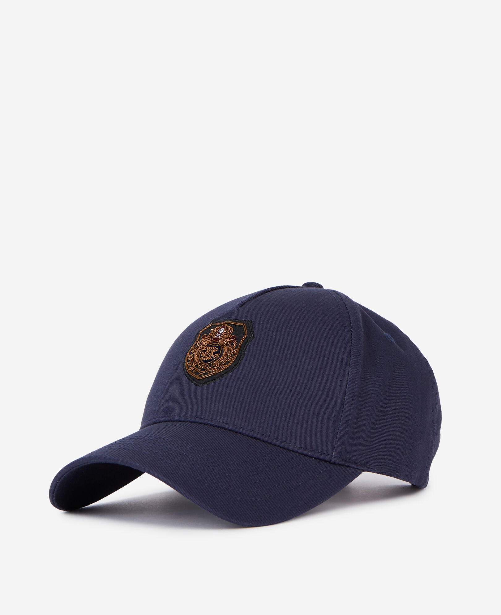 The Kooples MIXTE NAVY casquette bleu marine avec patch blason 