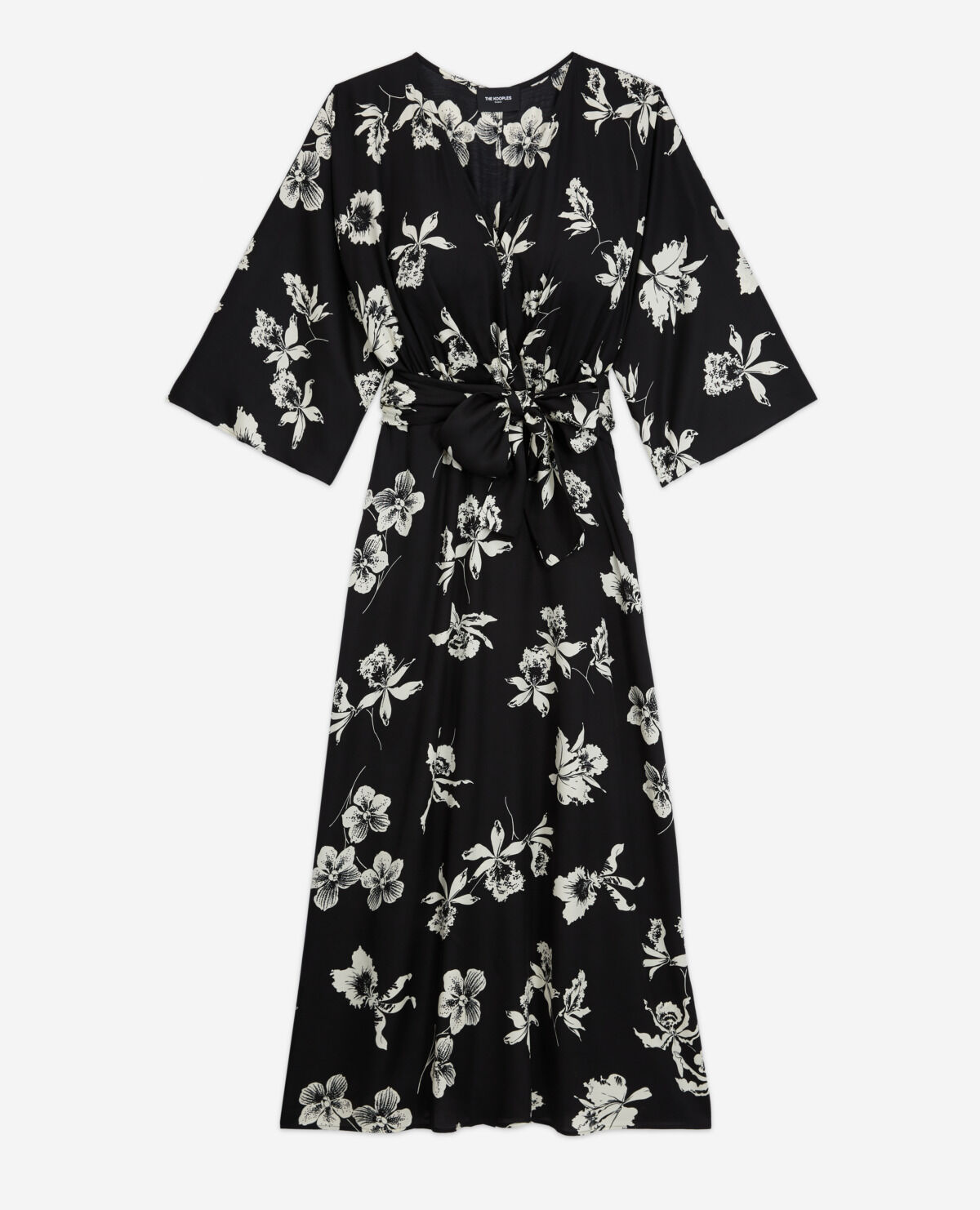Robe longue fleurie the kooples top
