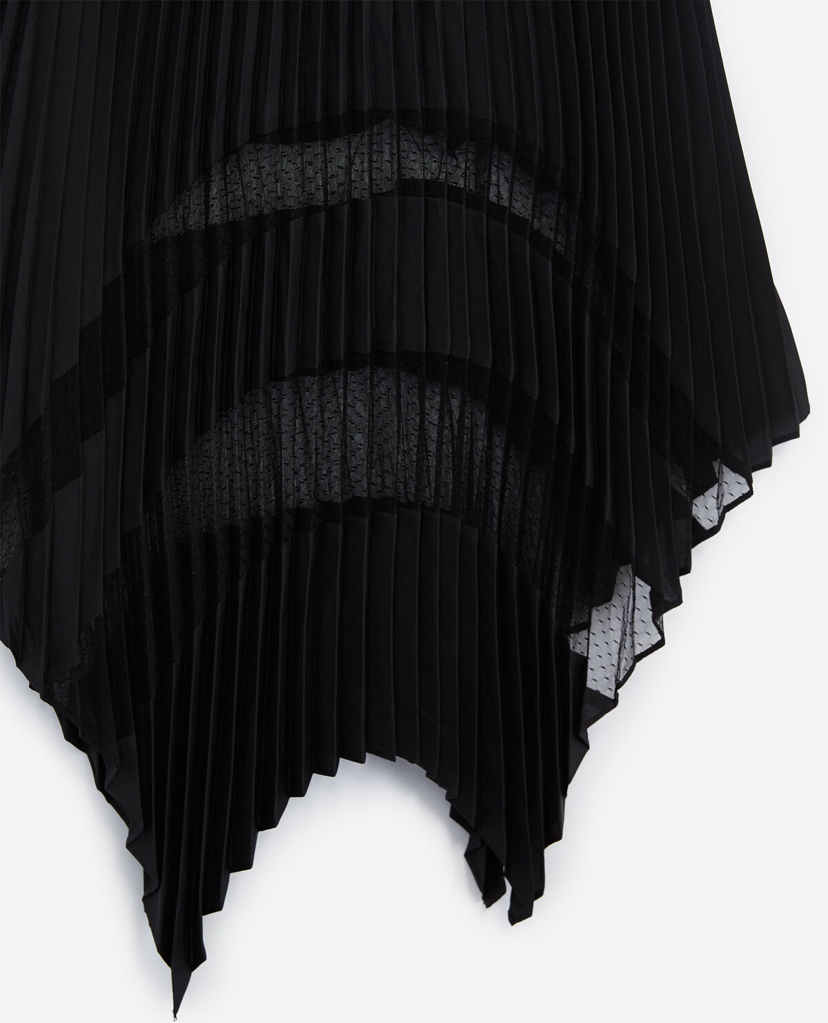 Jupe longue pliss e noire The Kooples France