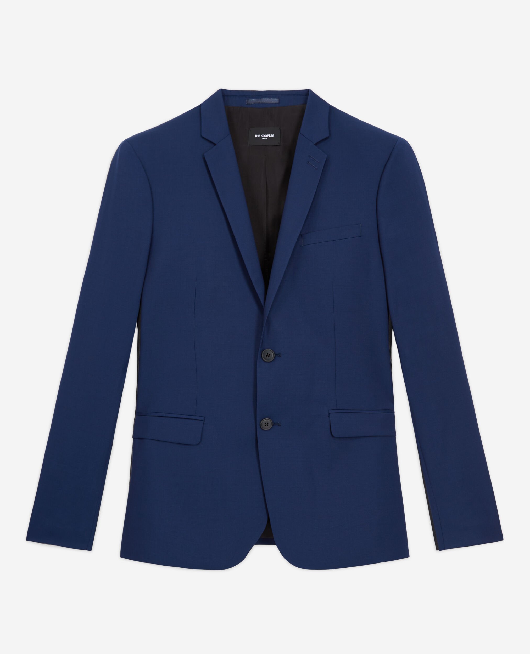 Navy blue suit jacket