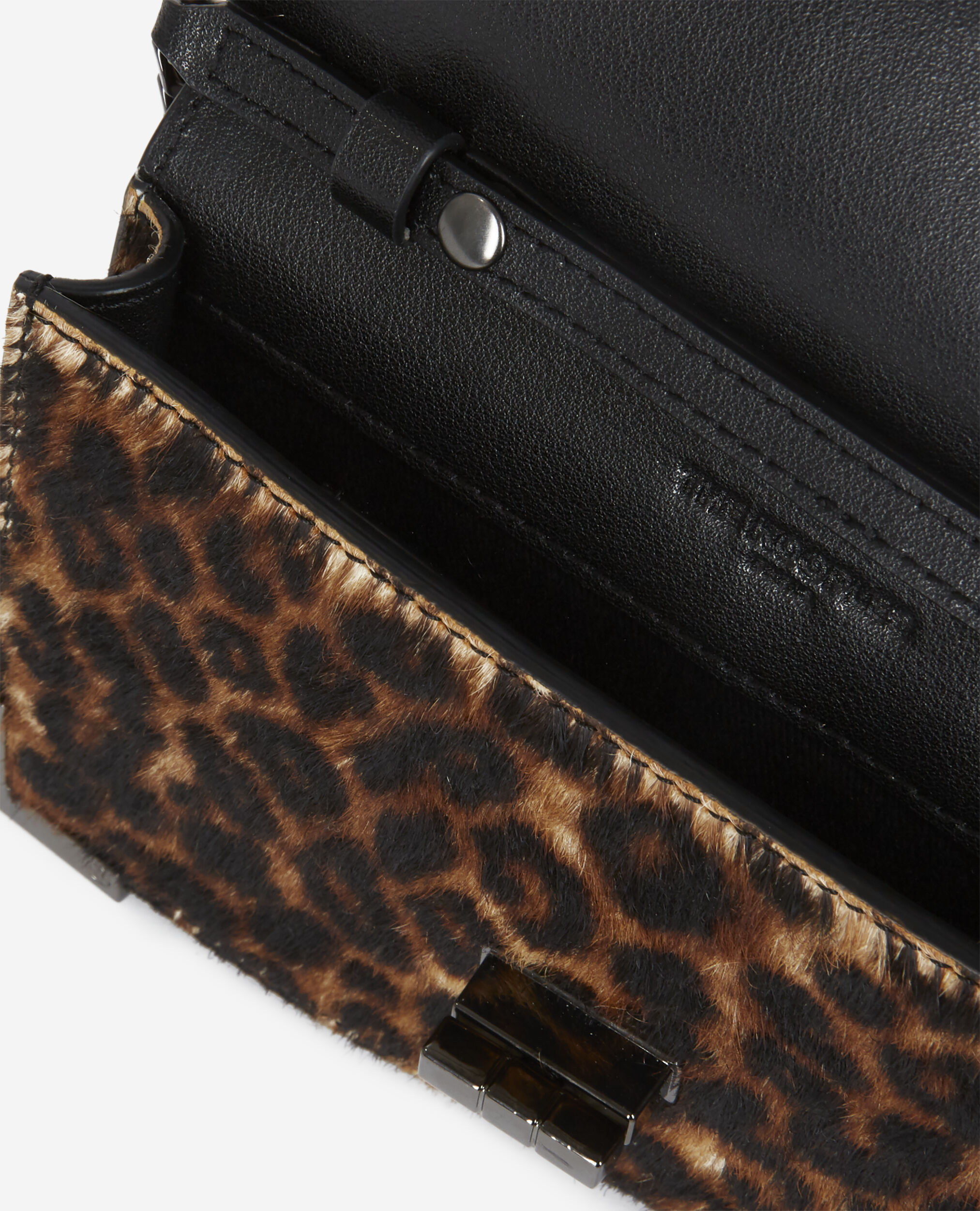 SAINT LAURENT KATE MONOGRAM SMALL BLUE LEOPARD PRINT BAG - CRTBLNCHSHP