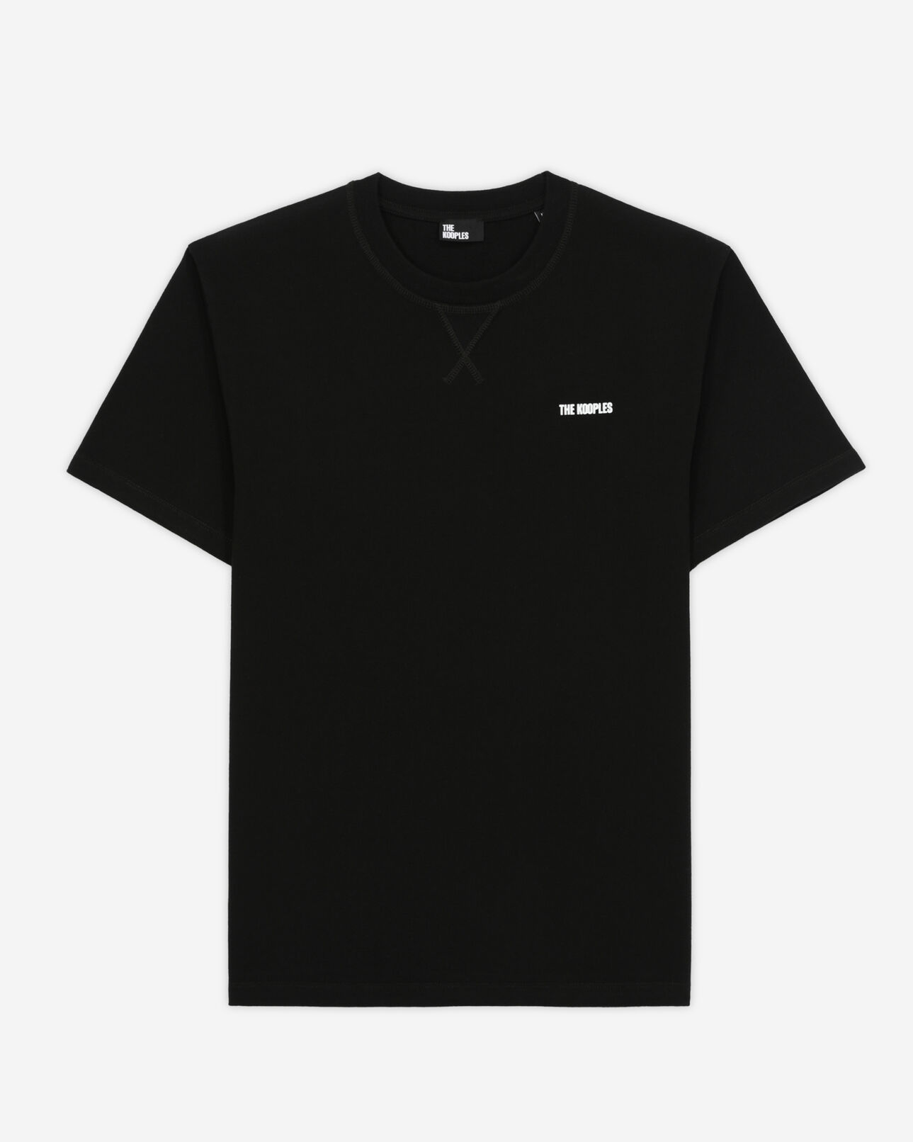 The Kooples HOMBRE BLACK camiseta logotipo the kooples negra para hombre
