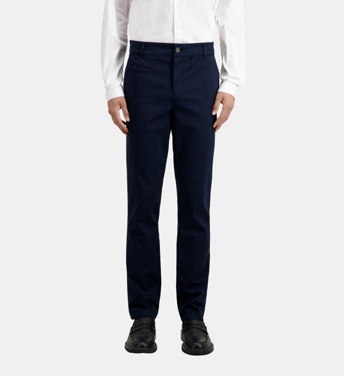 Navy blue chinos The Kooples US
