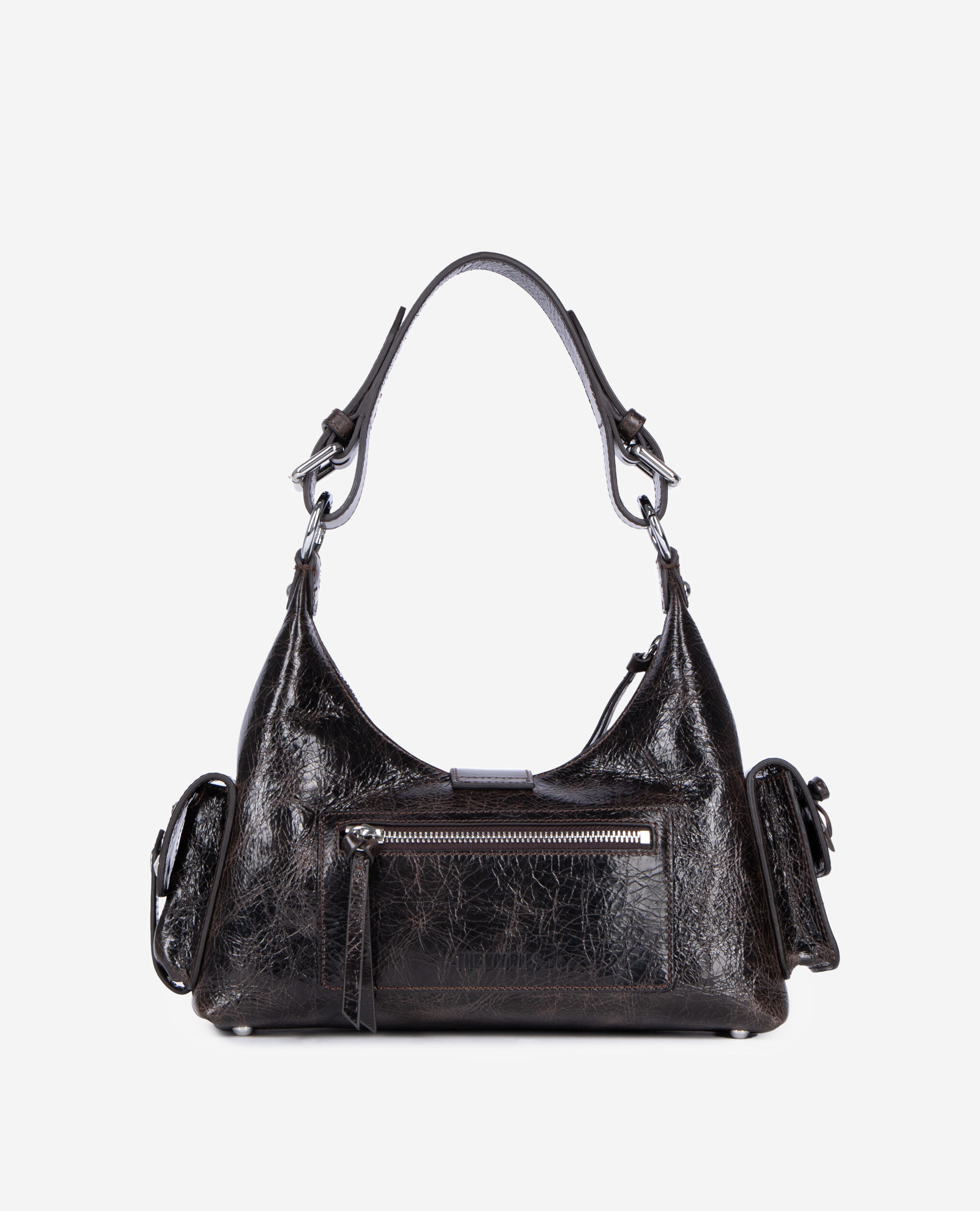 Amelia light brown studded bag | The Kooples US