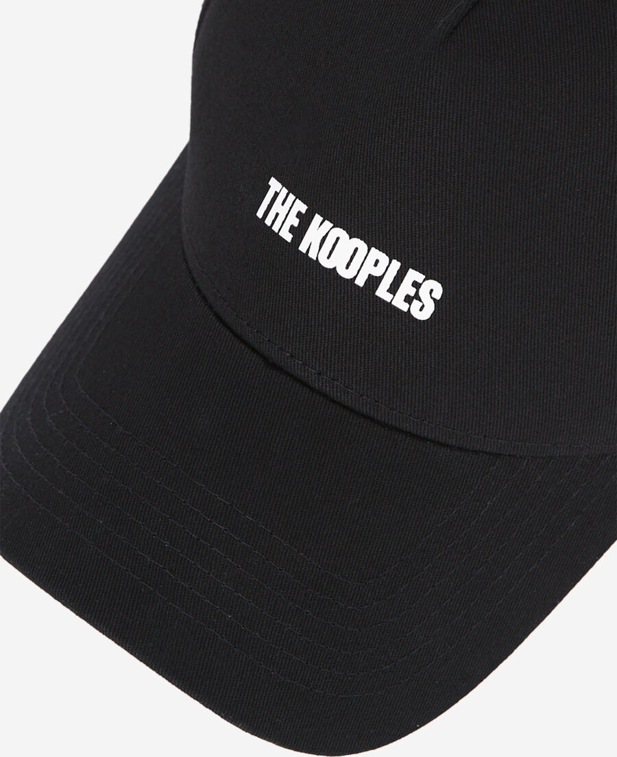 casquette logo the kooples noire