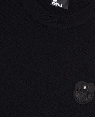 The Kooples H BLACK black wool sweater