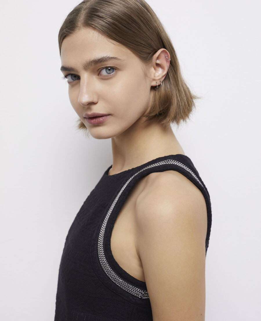 robe courte noire