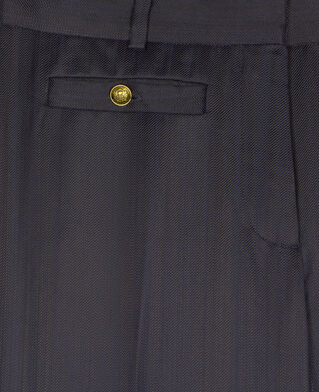 The Kooples WOMEN NAVY navy blue suit trousers
