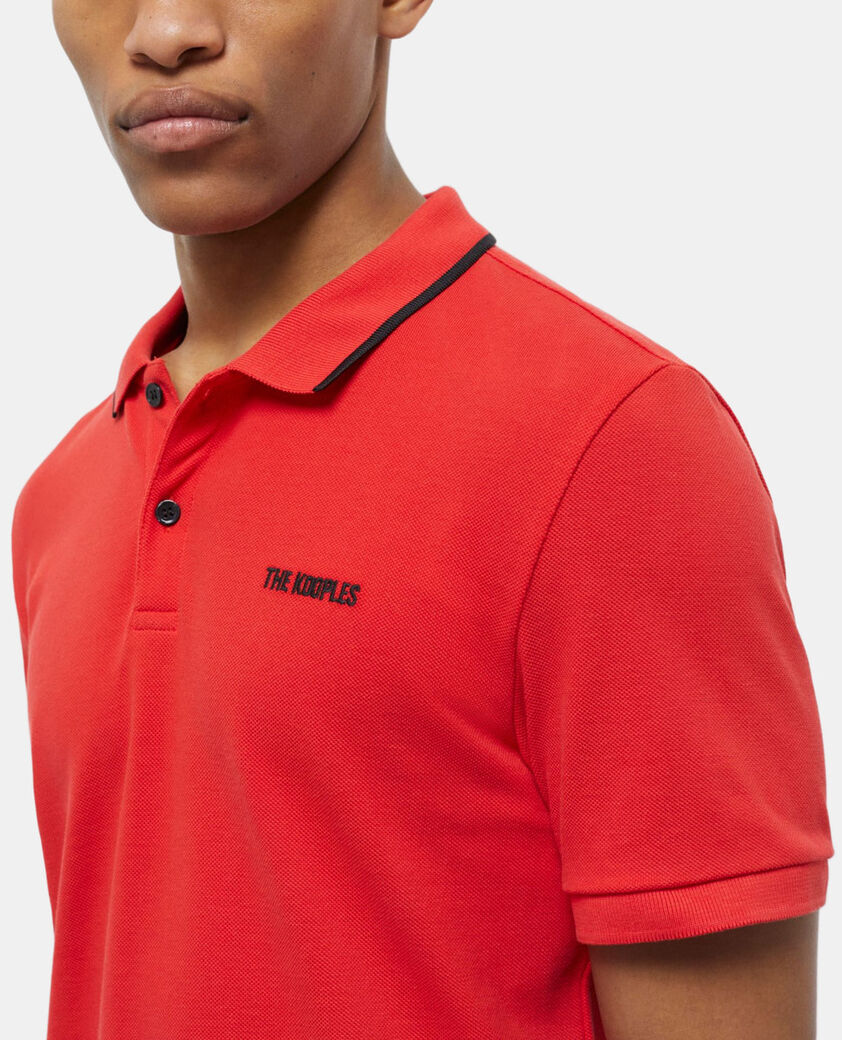 The Kooples HOMME RED polo rouge