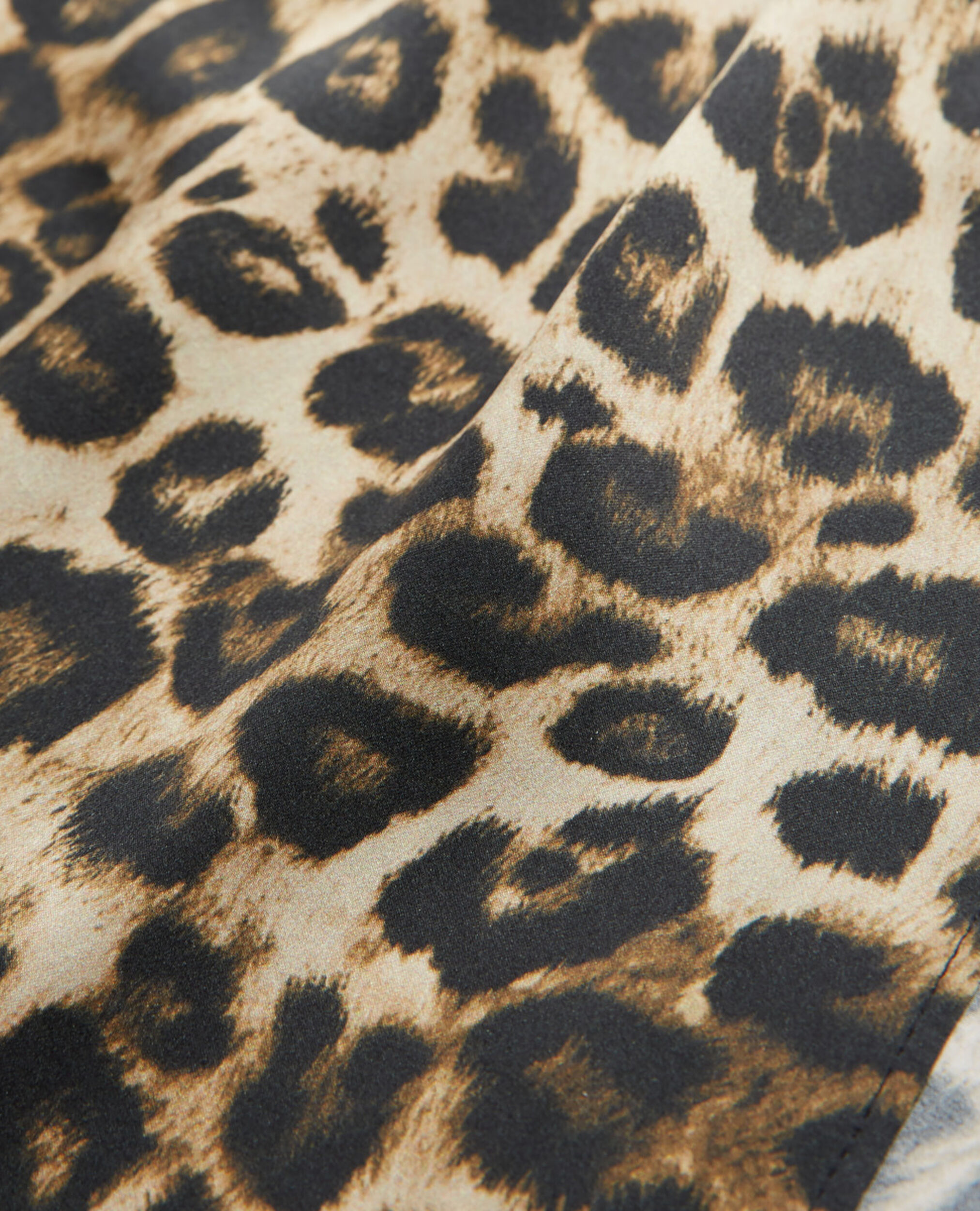 Robe longue en soie léopard, LEOPARD, hi-res image number null