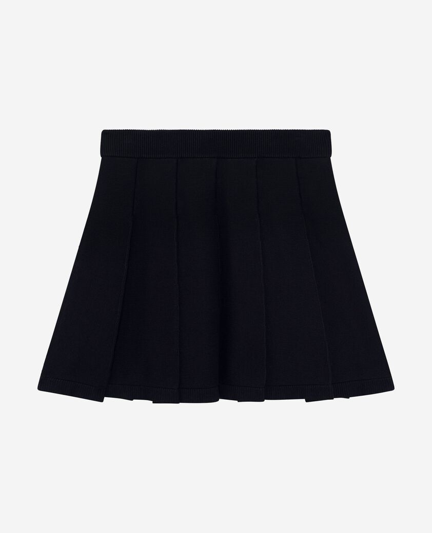 The Kooples WOMEN NAVY short black mesh skirt