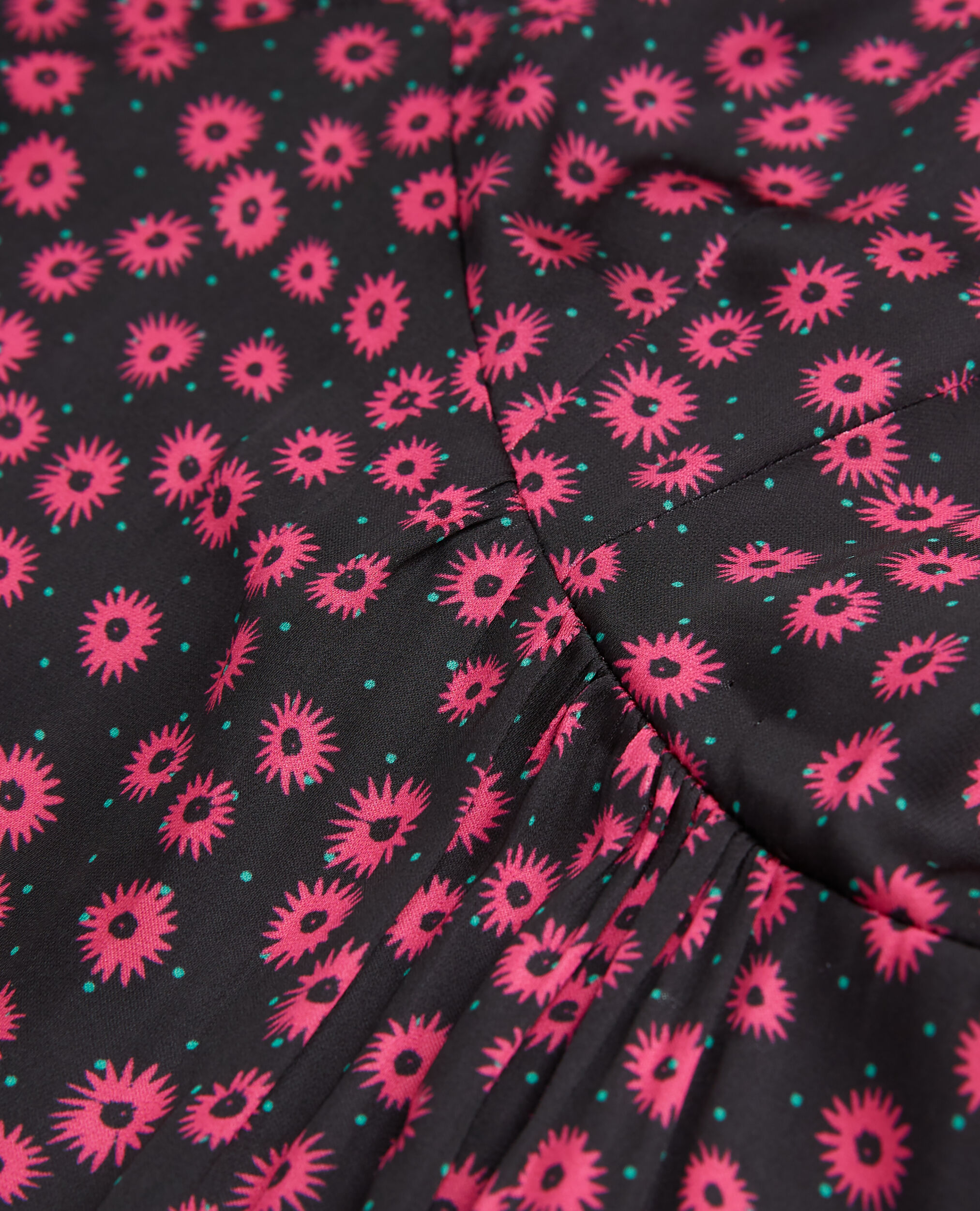 Printed top, PINK, hi-res image number null