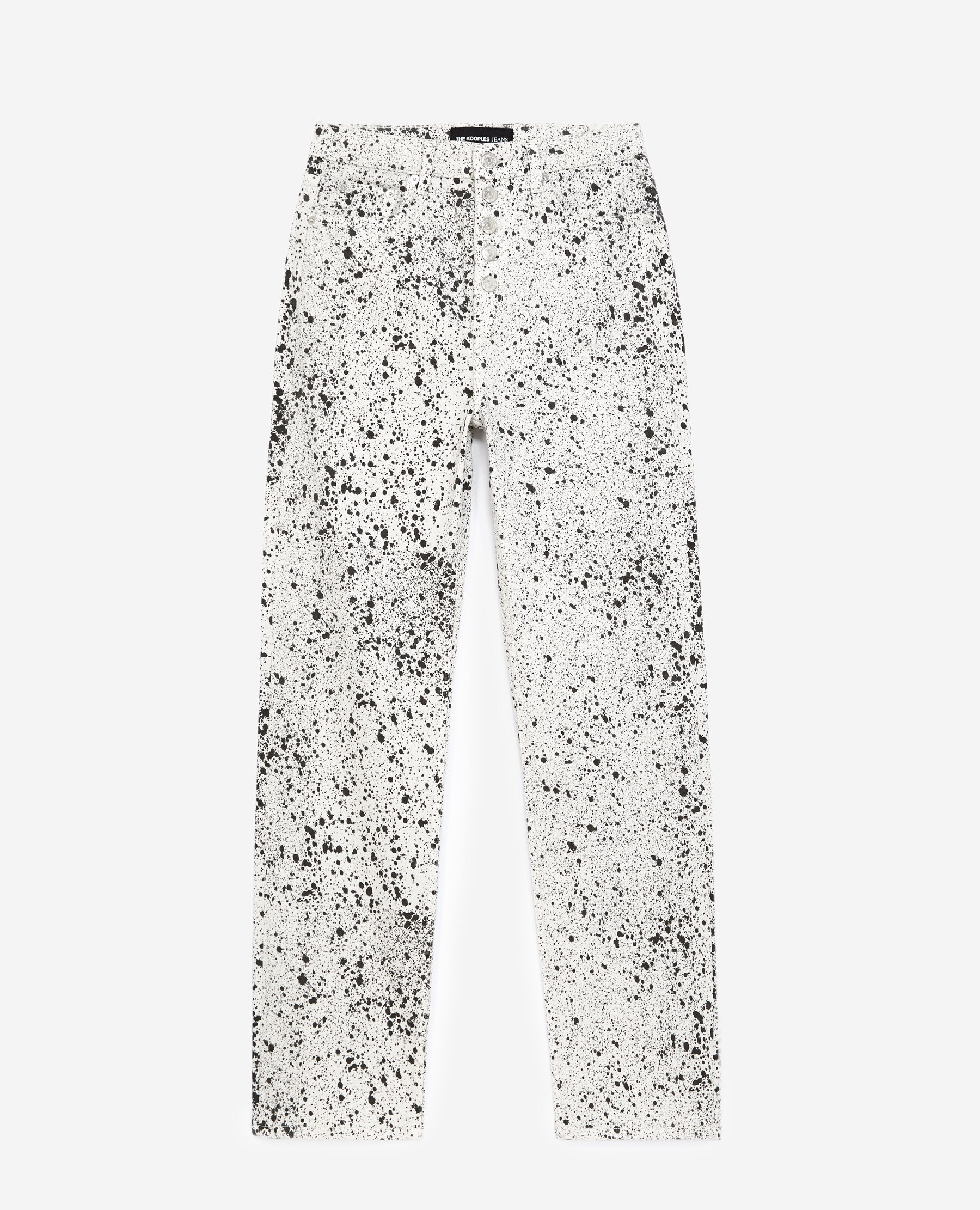 Black jeans cheap with white paint