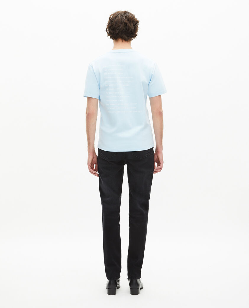 The Kooples HOMME BLUE SKY t-shirt what is bleu clair