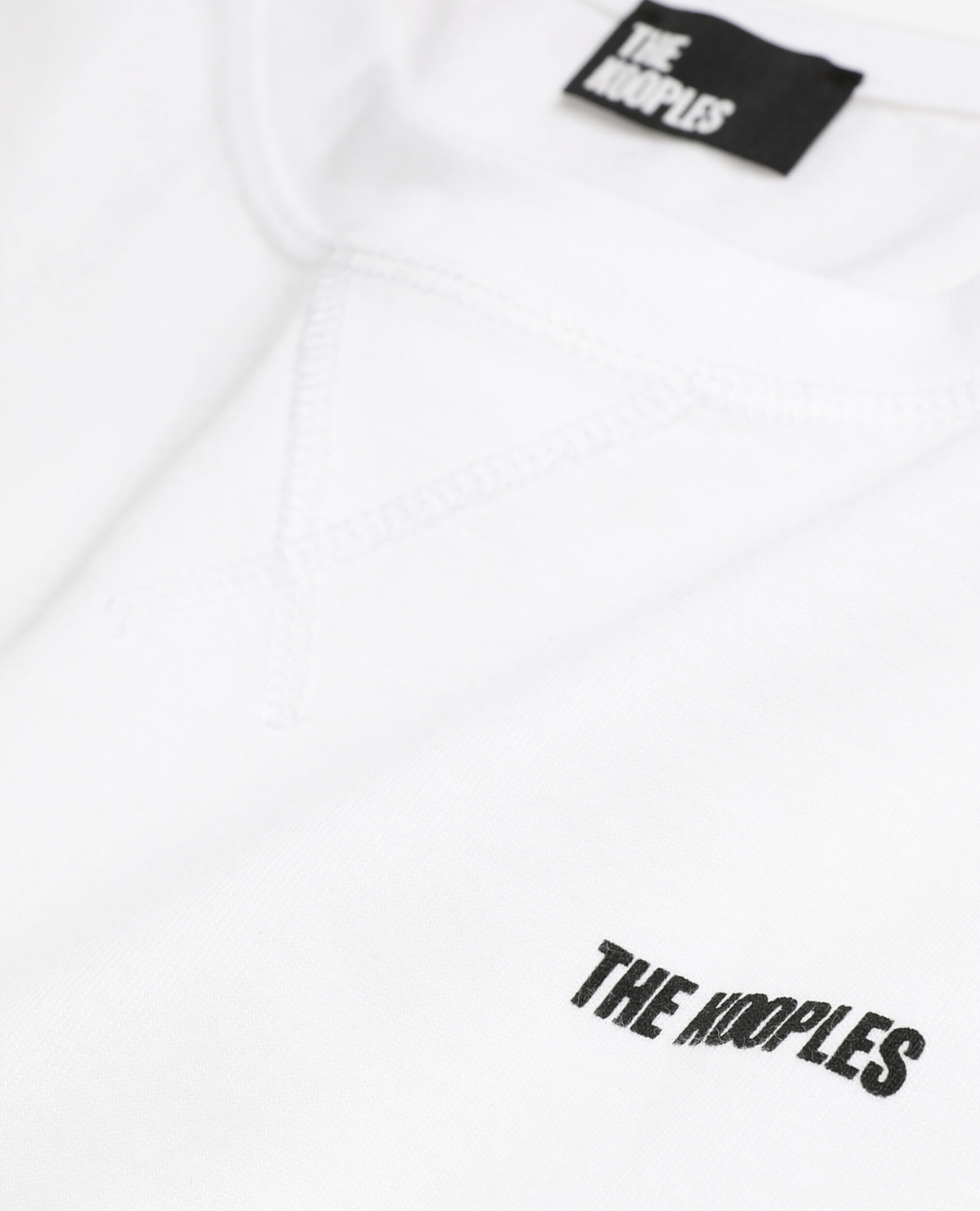 T-shirt blanc logo The Kooples contrasté