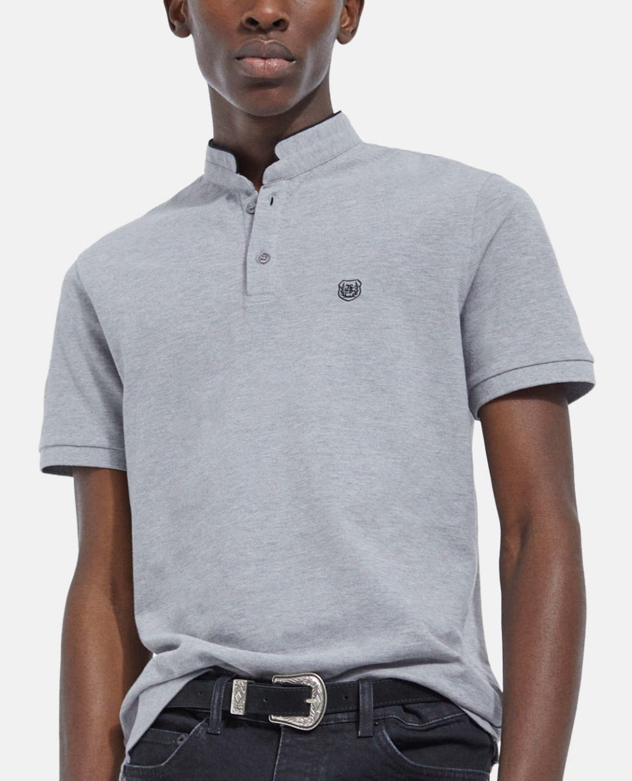 Camisa polo cuello mao sale