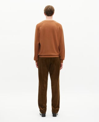 The Kooples HOMME CAMEL cardigan en laine camel