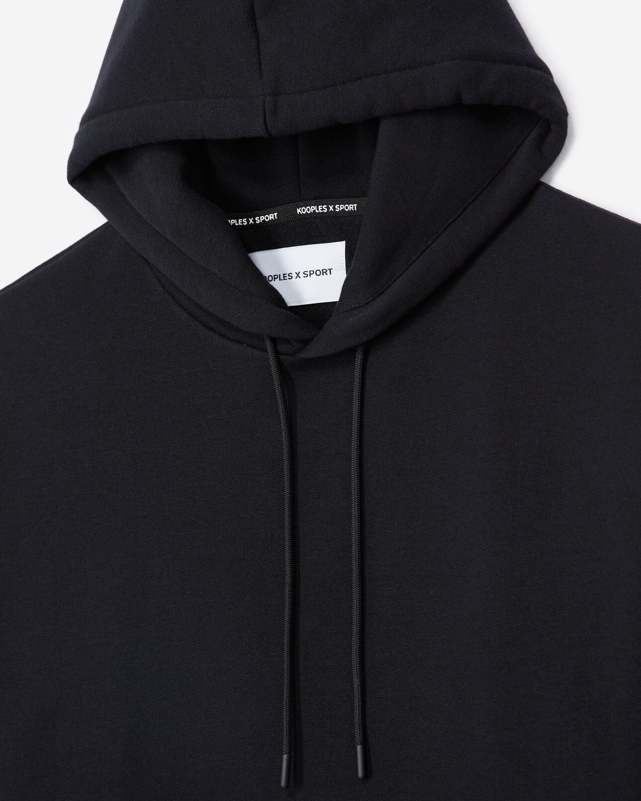 The Kooples HOMME BLACK sweat noir motif tête de mort reliefé