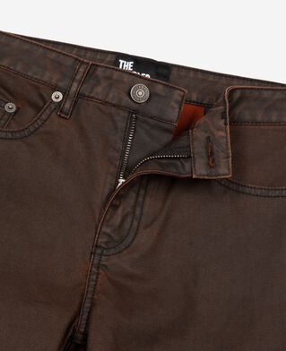 The Kooples DAMEN BROWN braune schlagjeans