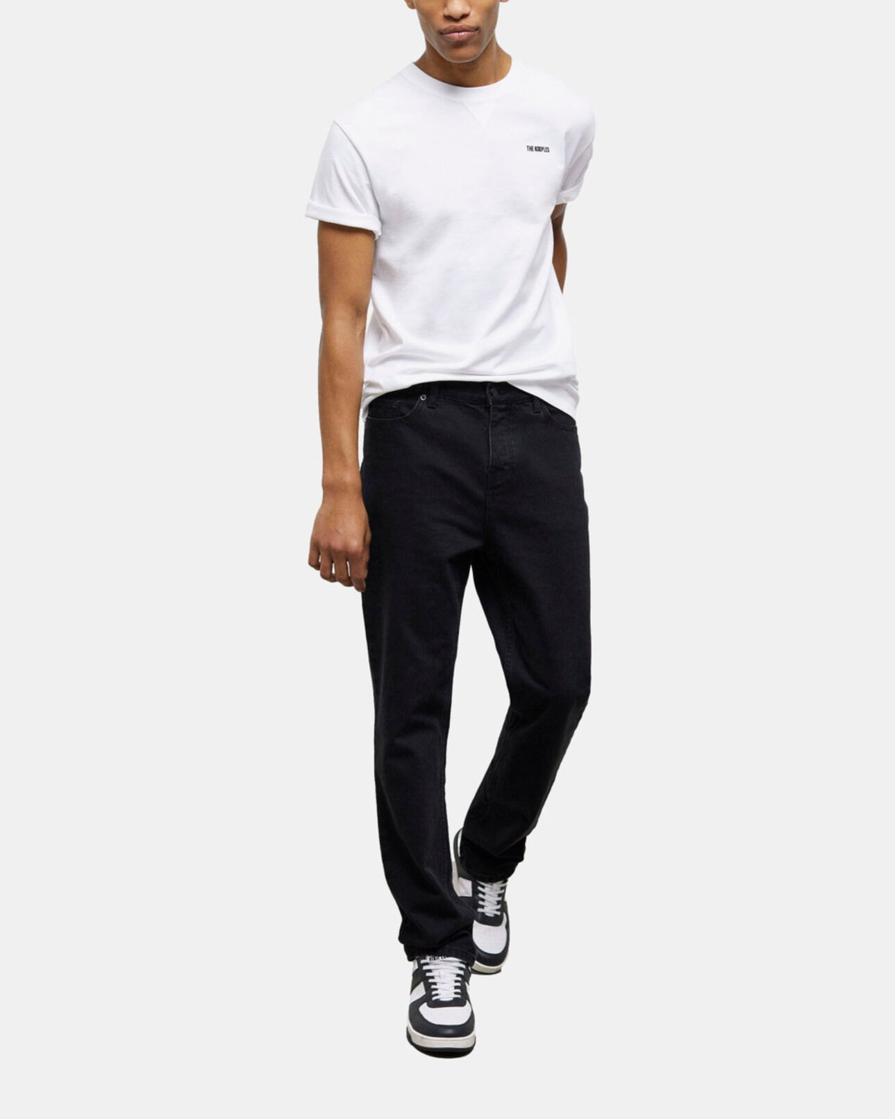 The Kooples HOMME WHITE t-shirt homme logo the kooples blanc