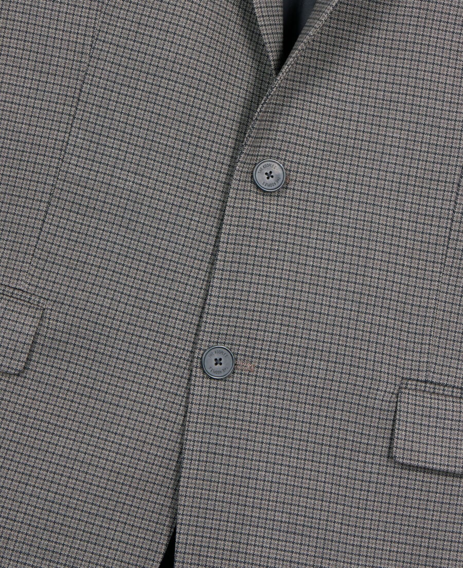 The Kooples H BROWN brown wool suit jacket