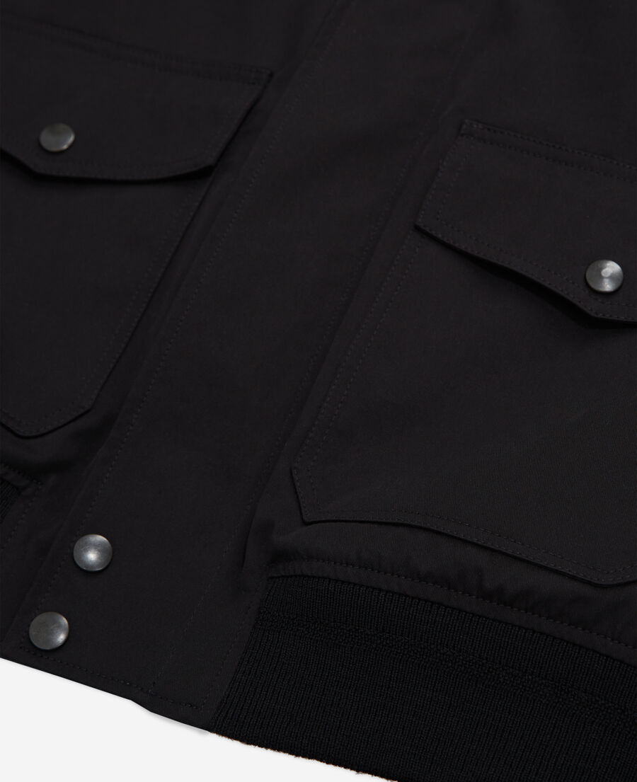 black jacket