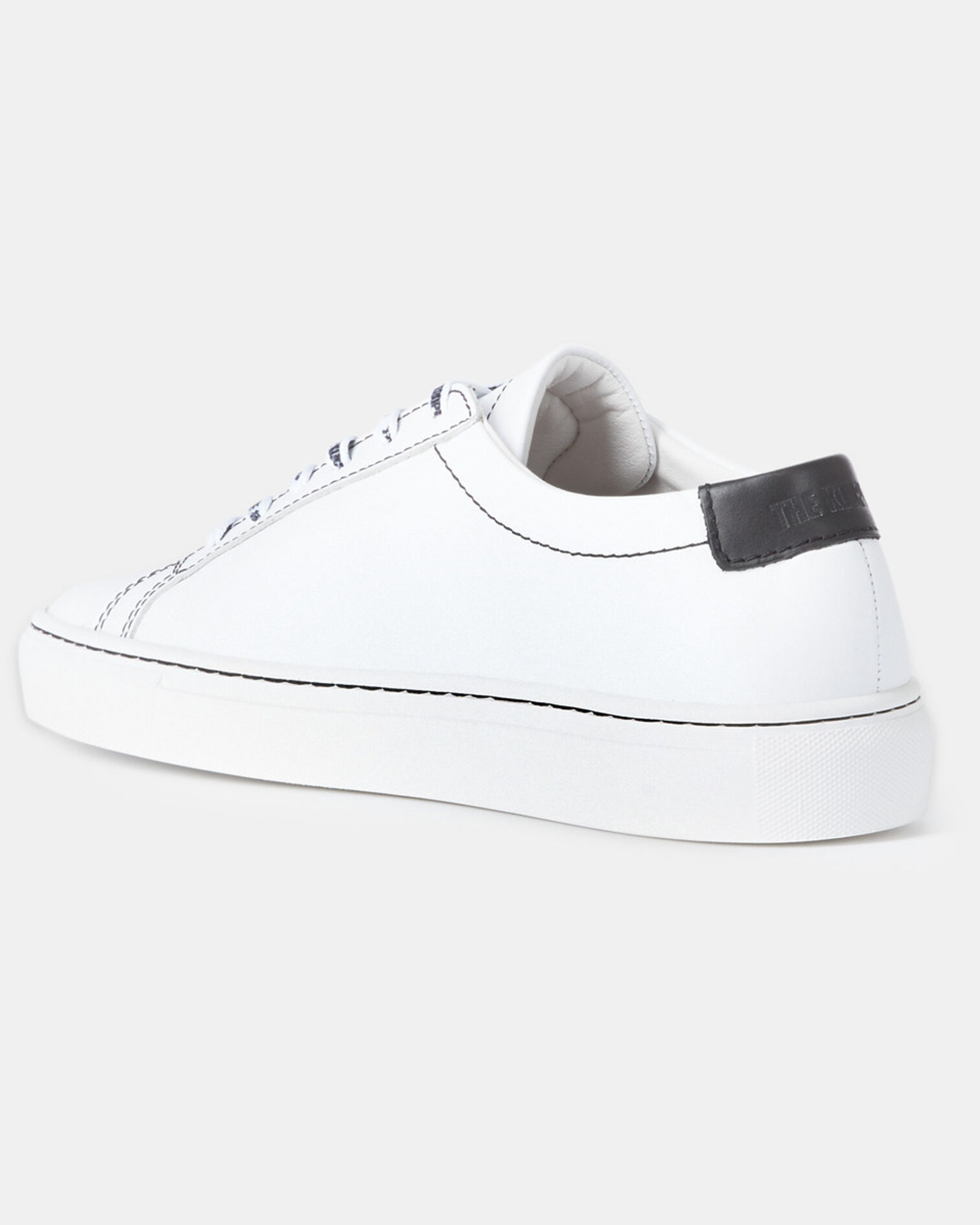 Baskets en cuir blanches, WHITE, hi-res image number null