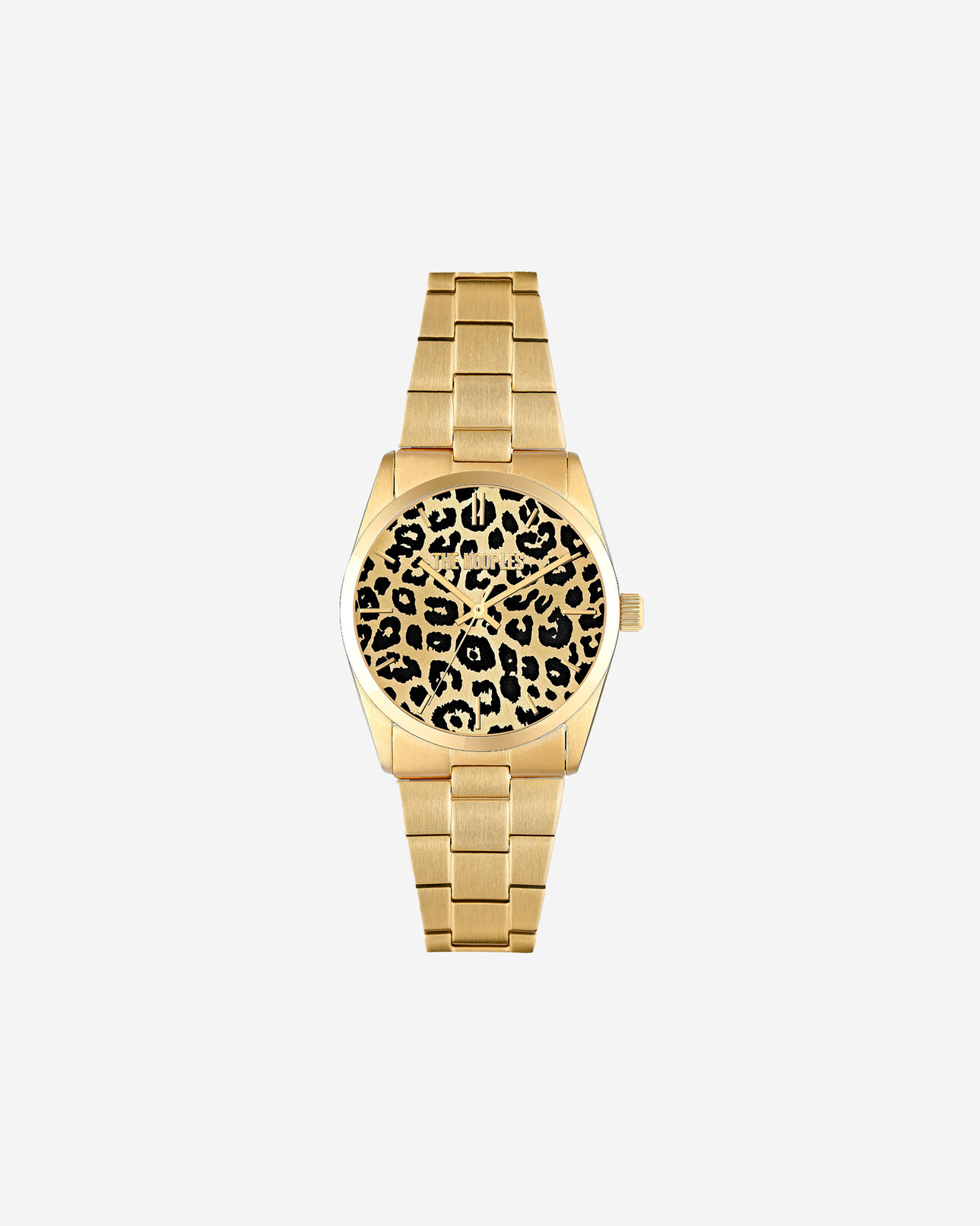 The Kooples MIXTE GOLD montre léopard dorée