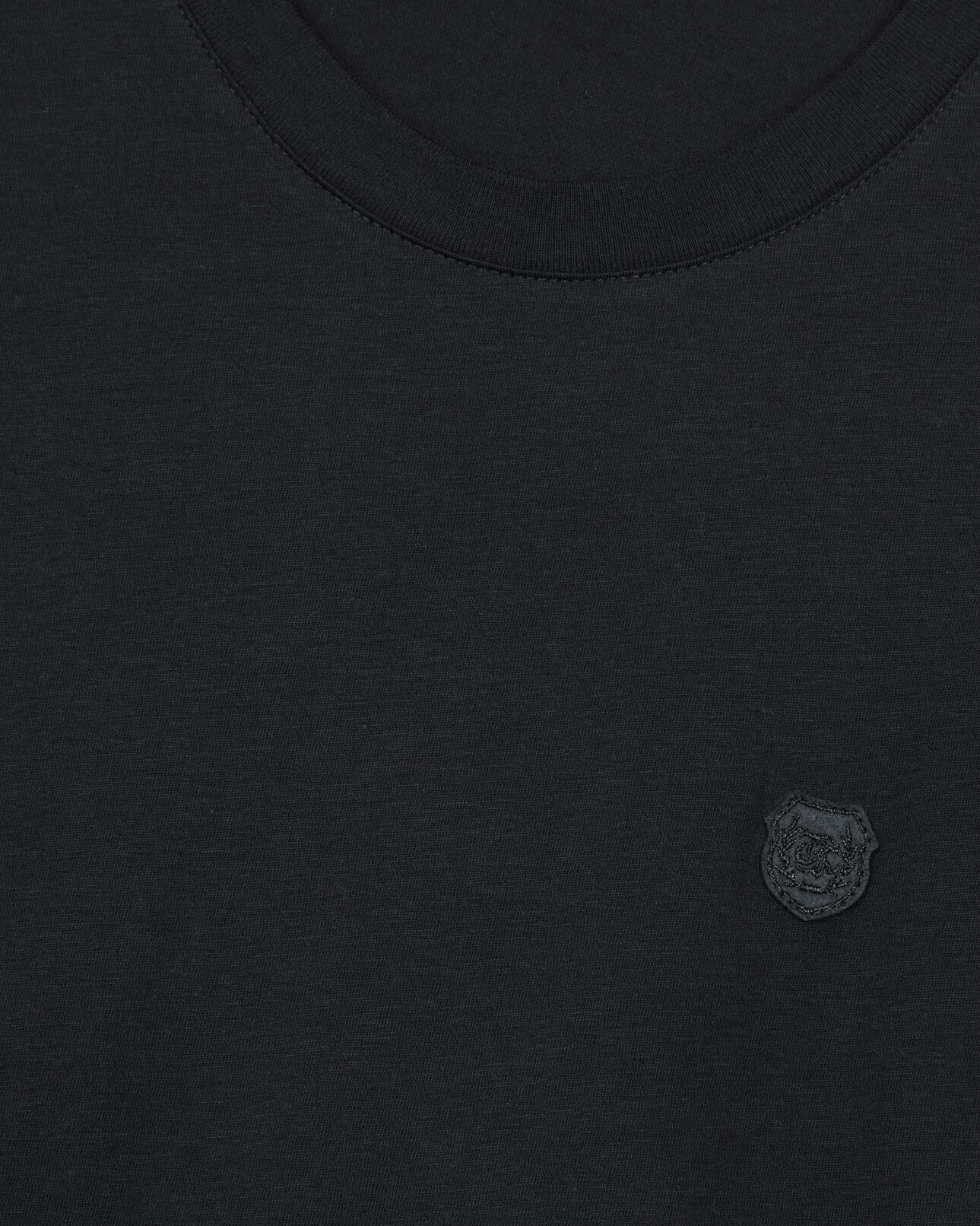 The Kooples MEN BLACK black blazon t-shirt