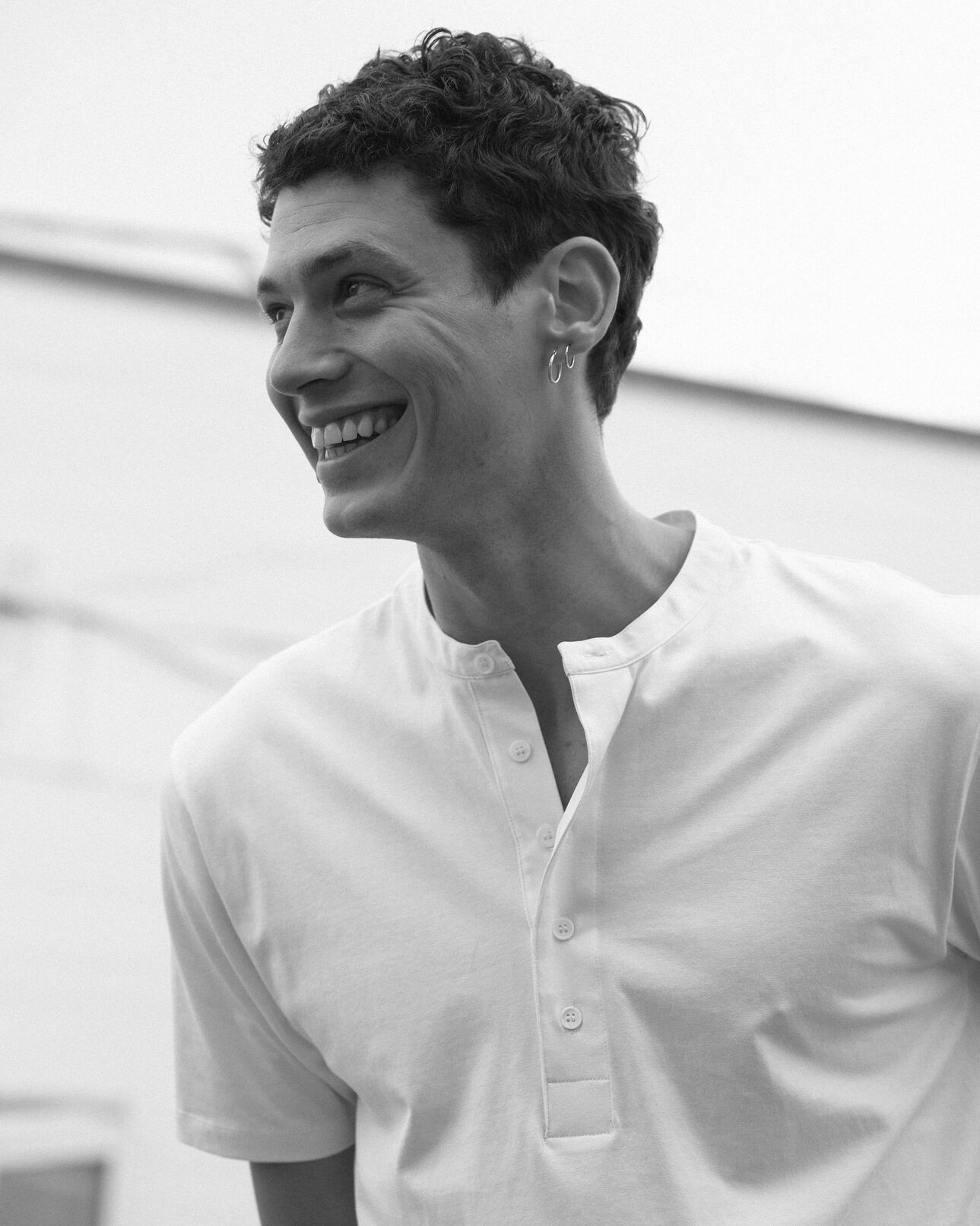 The Kooples HOMME OFF WHITE t-shirt