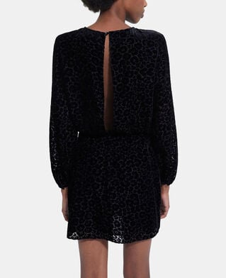 The Kooples WOMEN BLACK short black dress