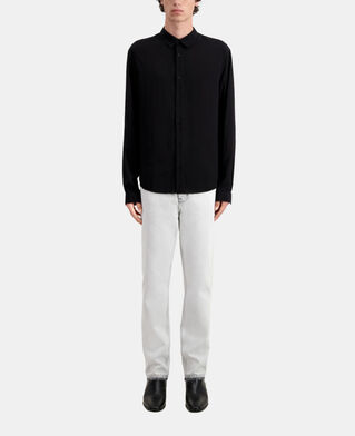 The Kooples MEN BLACK black shirt  with classic collar