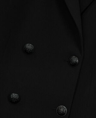 The Kooples FEMME BLACK robe tailleur courte noire