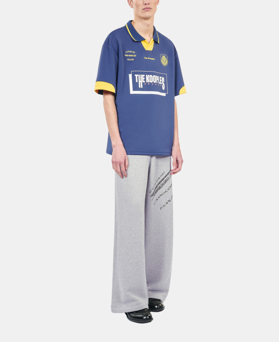 The Kooples H BLUE BRUT tk team blue polo t-shirt