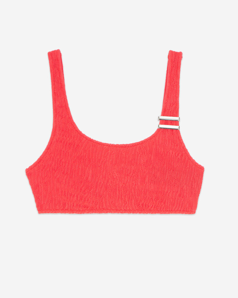 The Kooples FEMME RED haut de maillot de bain the kooples x luz brassière rouge