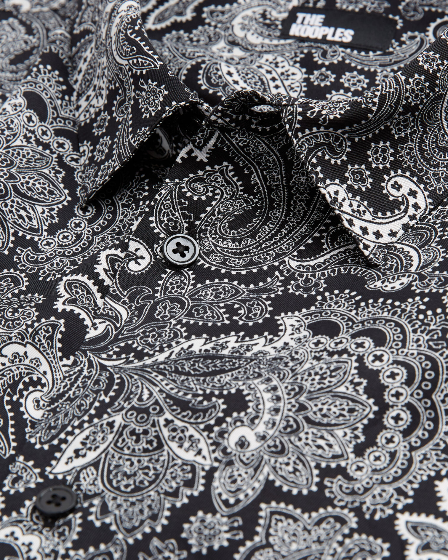 Chemise imprimée, BLACK WHITE, hi-res image number null