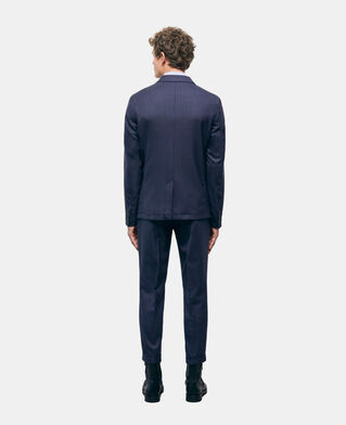 The Kooples HERREN NAVY marineblaue anzugjacke aus wolle