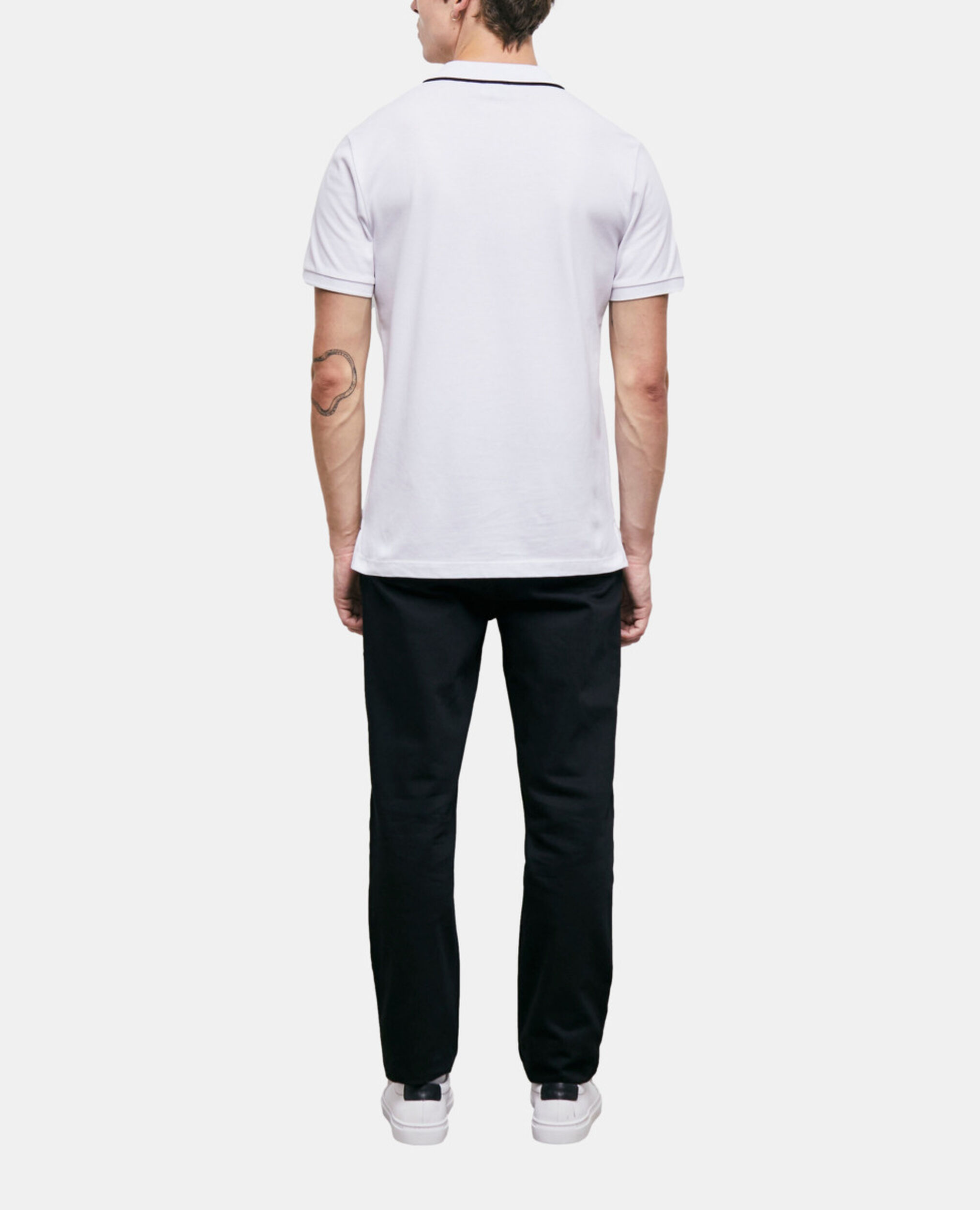 White classic polo, SNOW WHITE, hi-res image number null