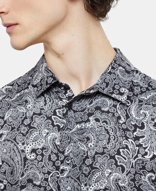 The Kooples HOMME BLACK WHITE chemise imprimée