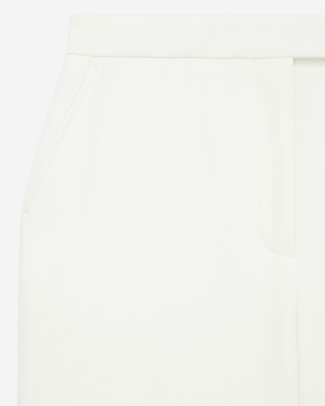 The Kooples WOMEN ECRU white suit pants