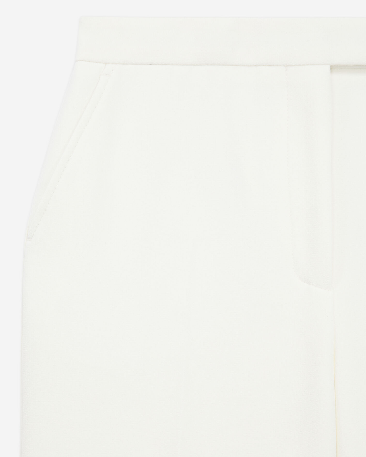 White suit pants, ECRU, hi-res image number null