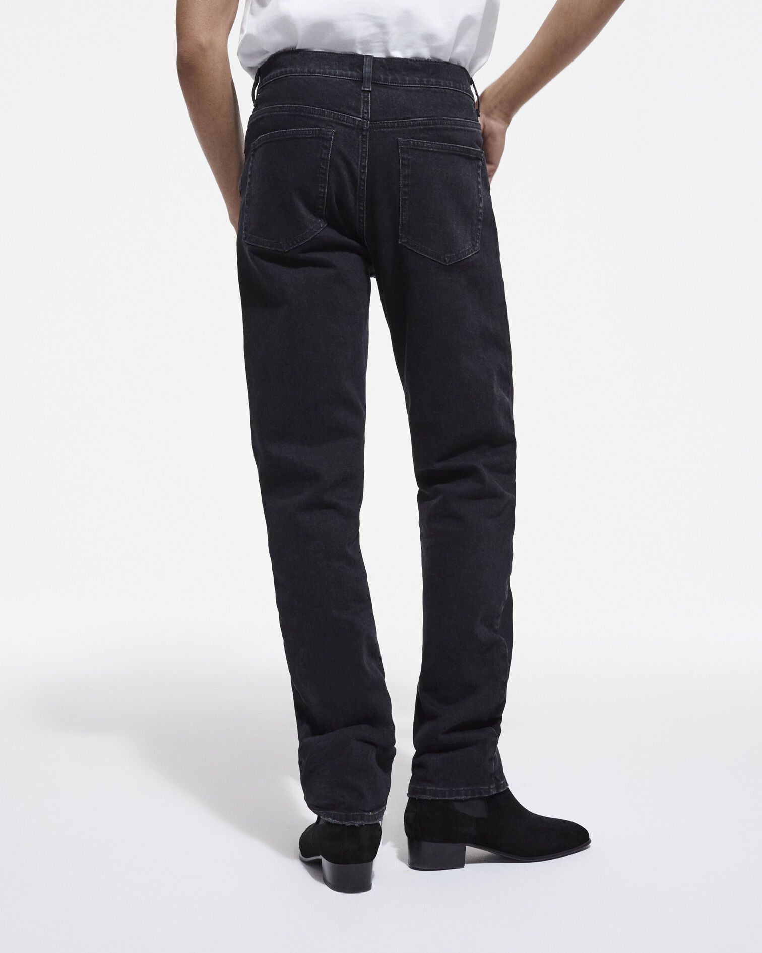 Jean slim noir, BLACK WASHED, hi-res image number null